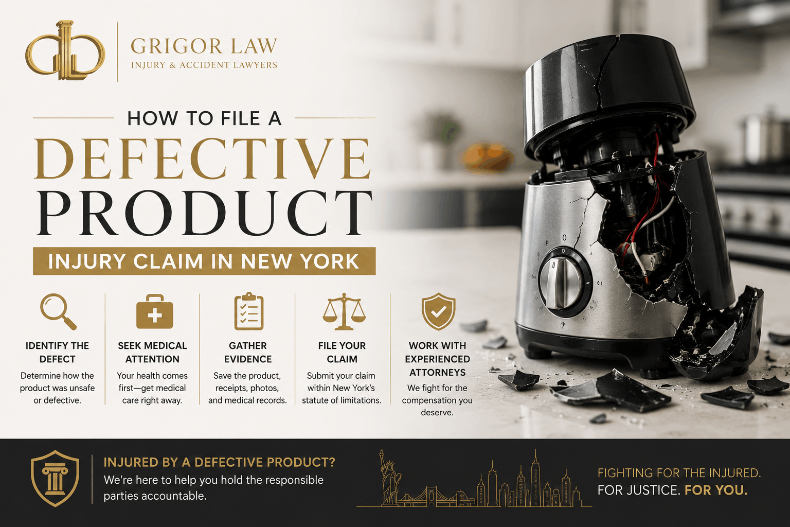 How to File a Defective Product Injury Claim in New York How to File a Defective Product Injury Claim in New York