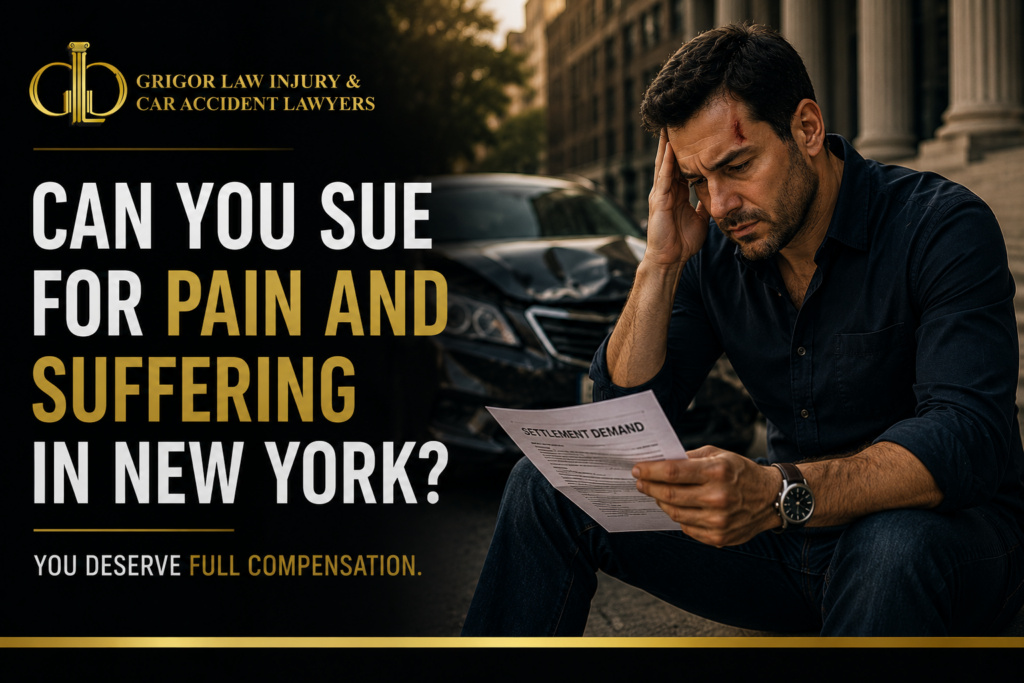 Can You Sue for Pain and Suffering in New York