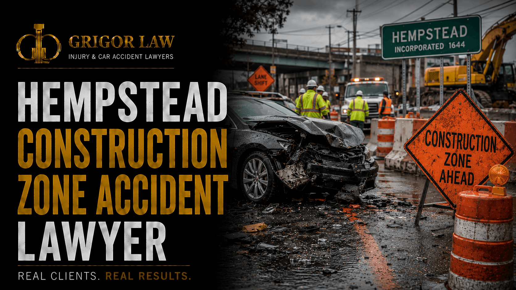 Hempstead Construction Zone Accident Lawyer