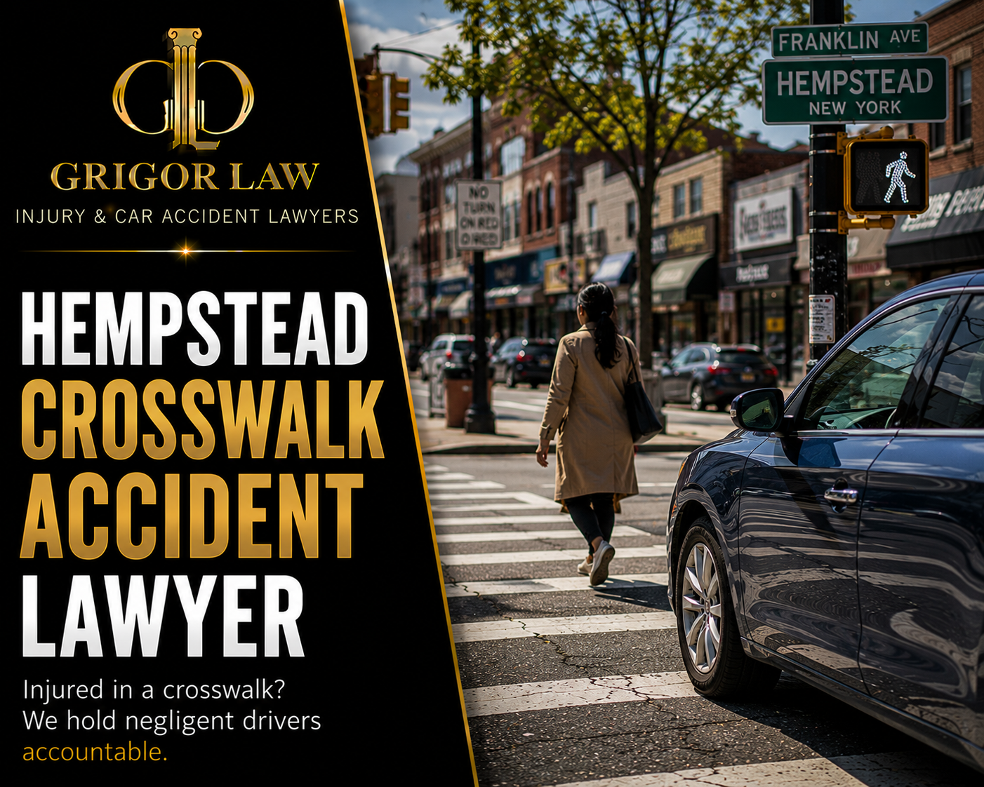 Hempstead Crosswalk Accident Lawyer
