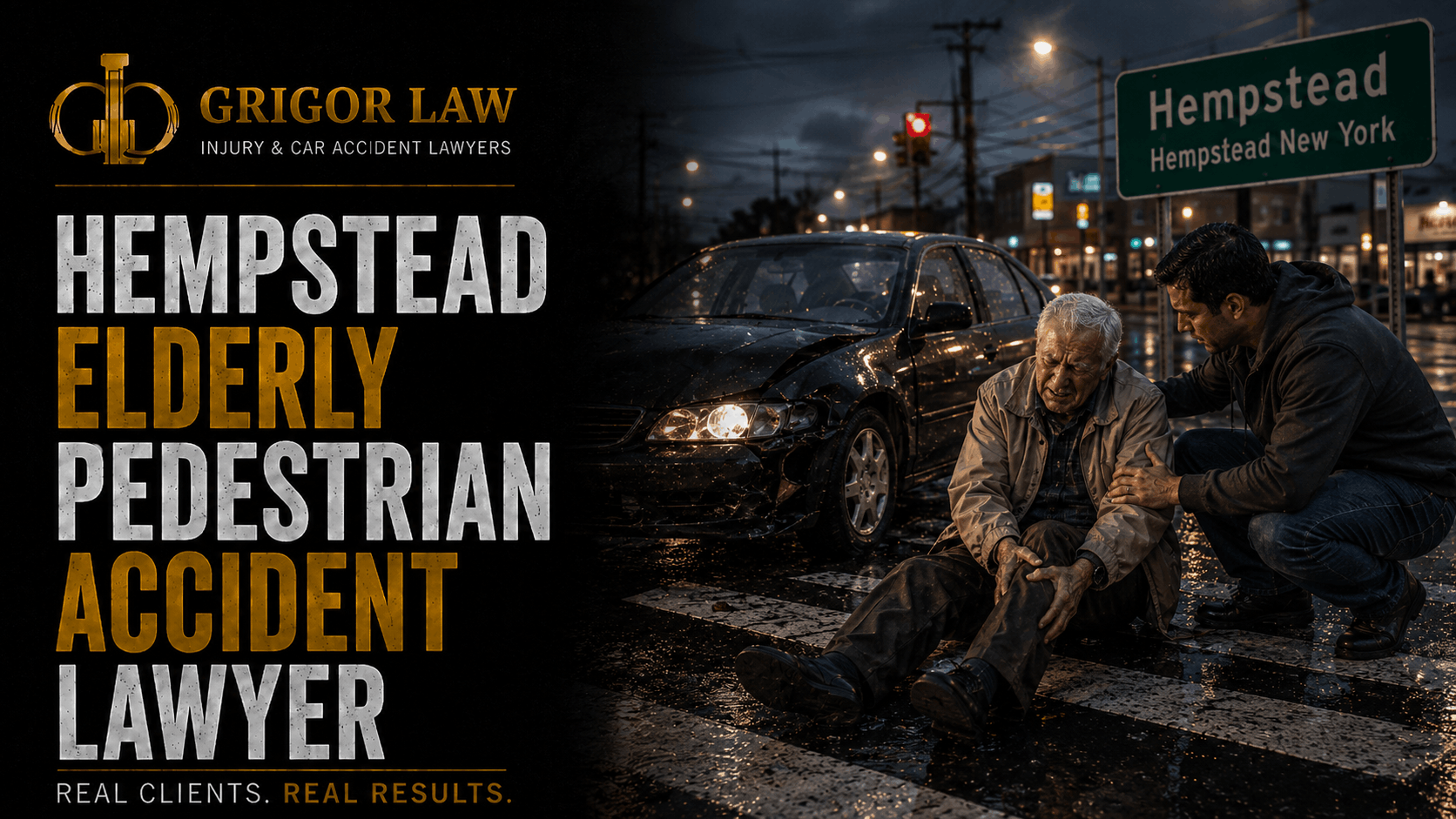 Hempstead Elderly Pedestrian Accident Lawyer