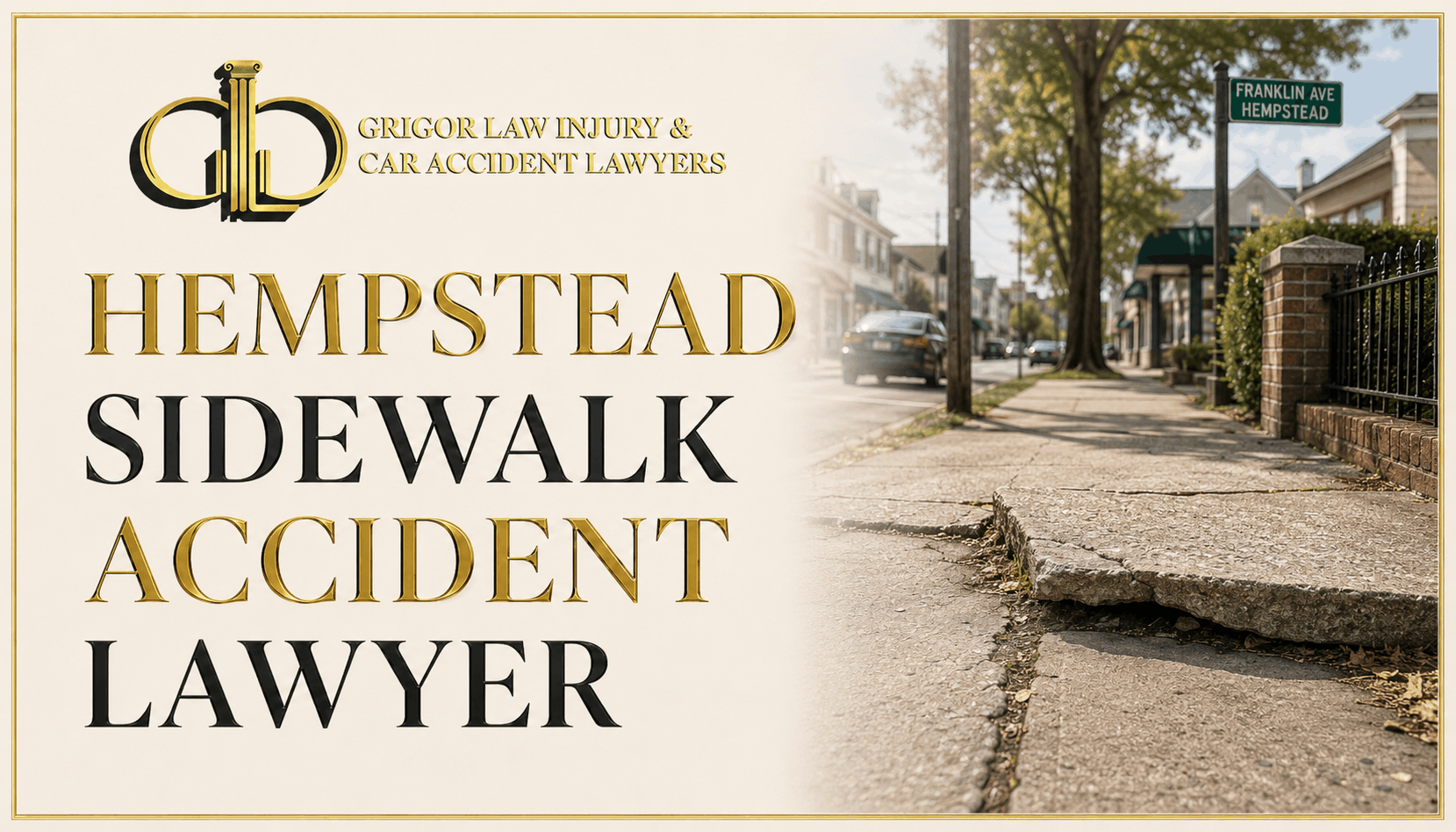 Hempstead Sidewalk Accident Lawyer