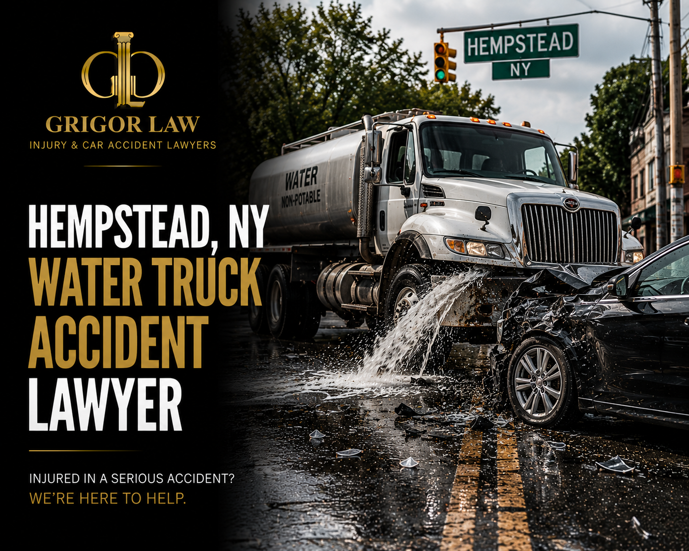 Hempstead Water Truck Accident Lawyer