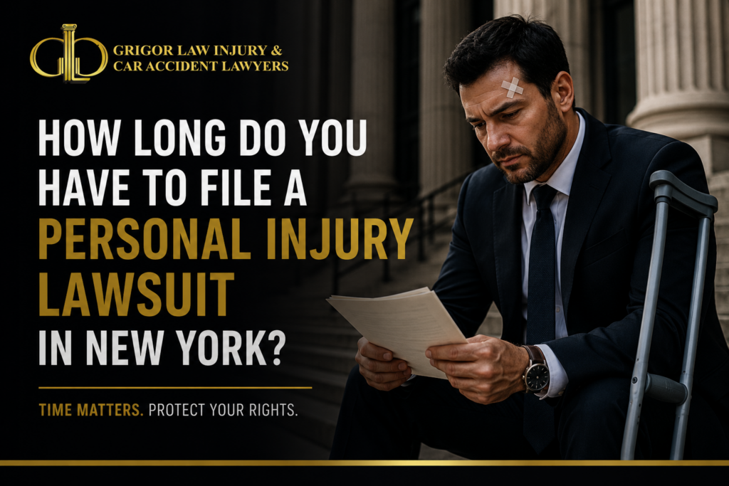 How Long Do You Have to File a Personal Injury Lawsuit in New York