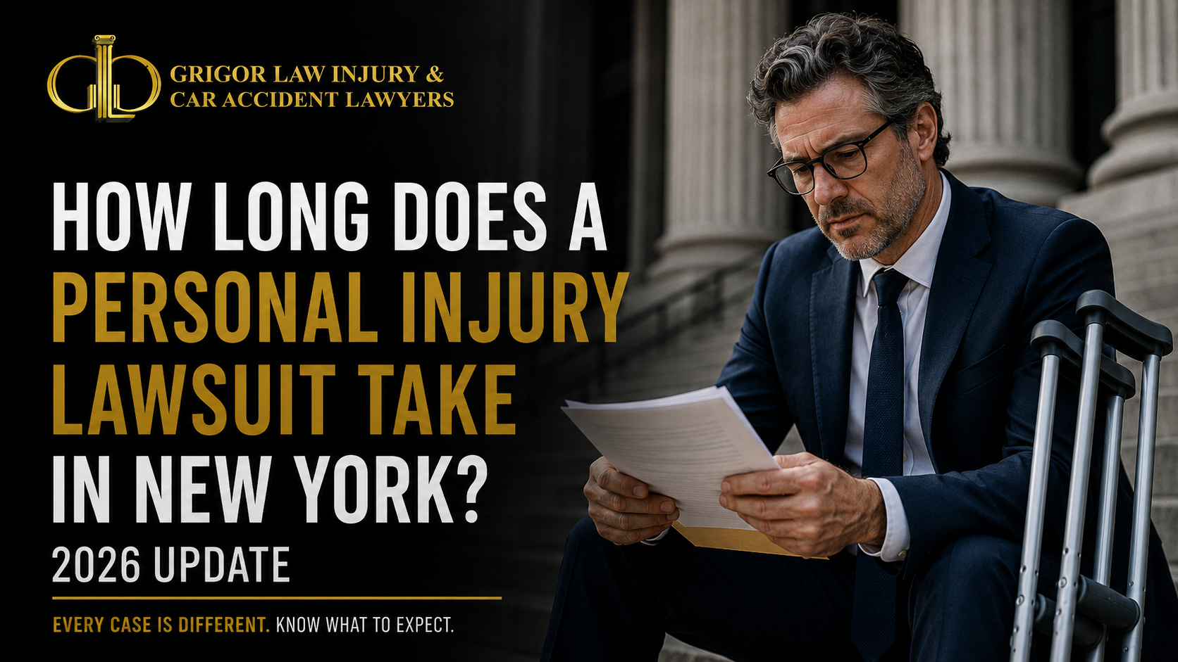 How Long Does a Personal Injury Lawsuit Take in New York (2026 Update)