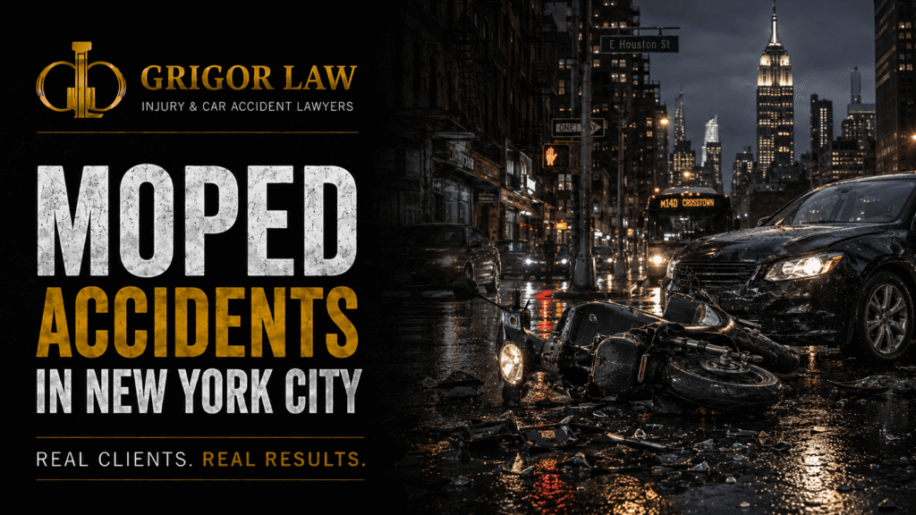 Moped accidents in New York City