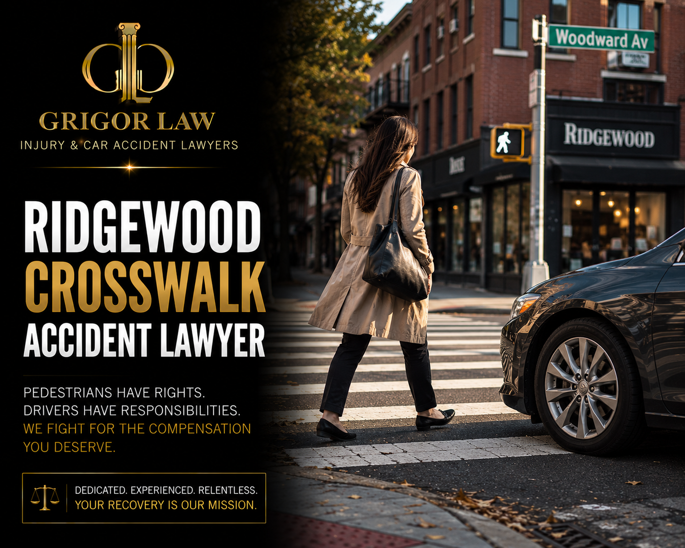 Ridgewood Crosswalk Accident Lawyer