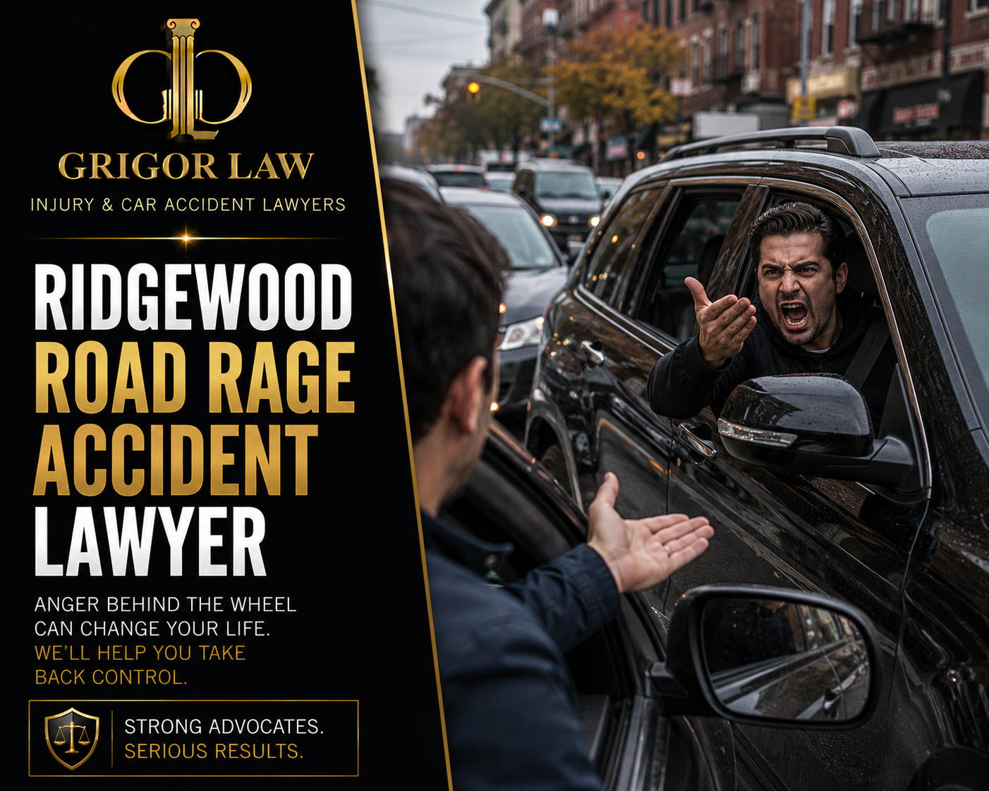 Ridgewood Road Rage Accident Lawyer