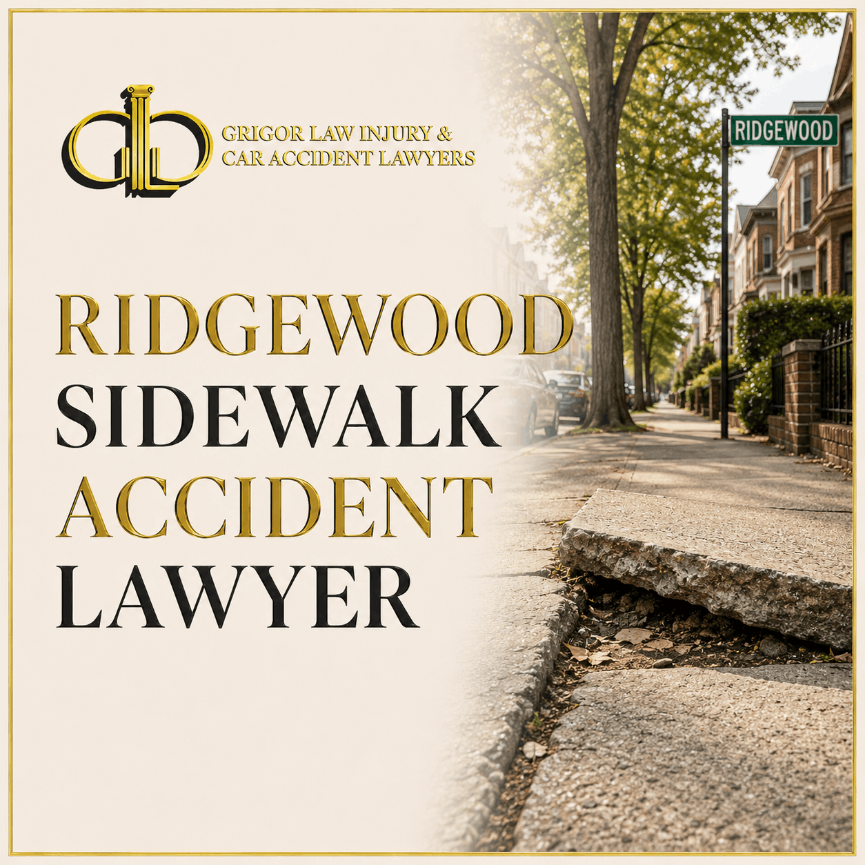 Ridgewood Sidewalk Accident Lawyer