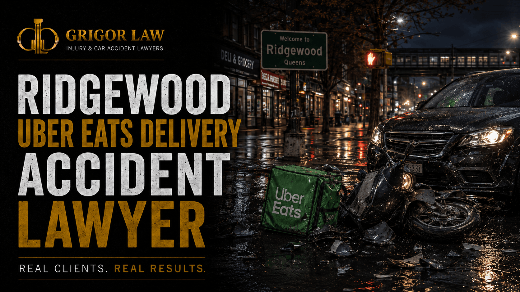 Ridgewood Uber Eats Delivery Accident Lawyer
