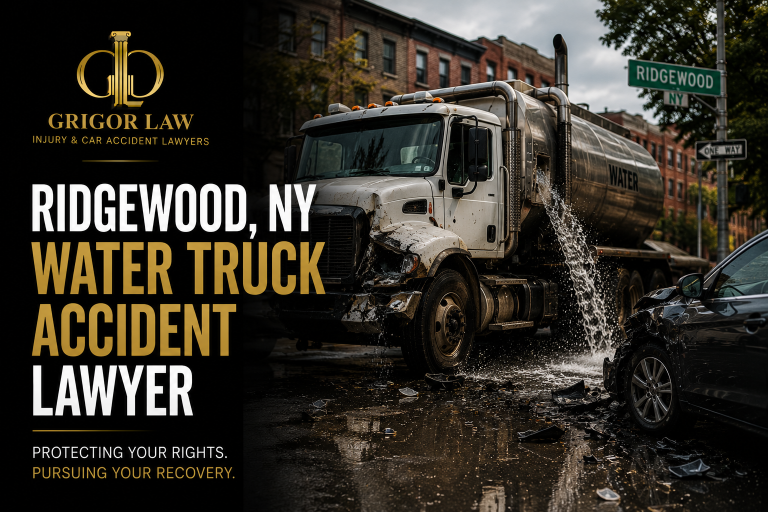 Ridgewood Water Truck Accident Lawyer