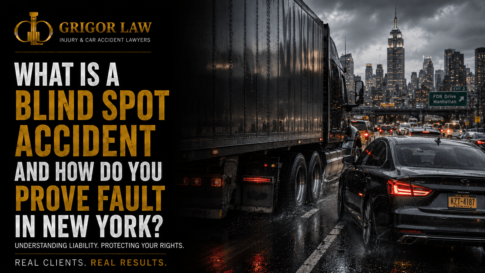 What Is a Blind Spot Accident and How Do You Prove Fault in New York What Is a Blind Spot Accident and How Do You Prove Fault in New York