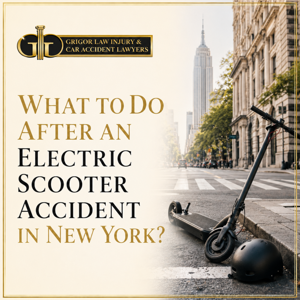 What to Do After an Electric Scooter Accident in New York