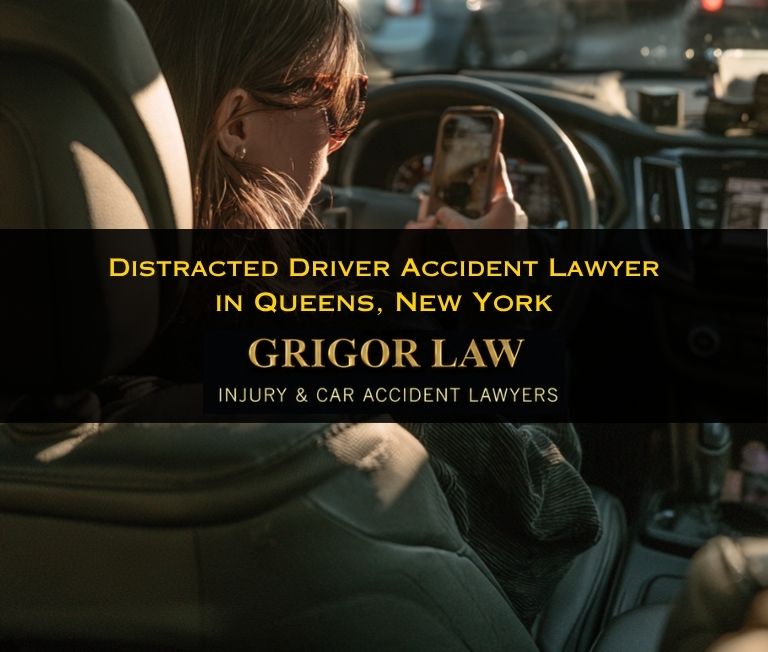 distracted driver accident lawyer in queens new york