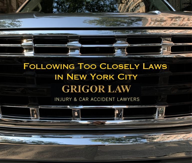 following too closely laws in new york city