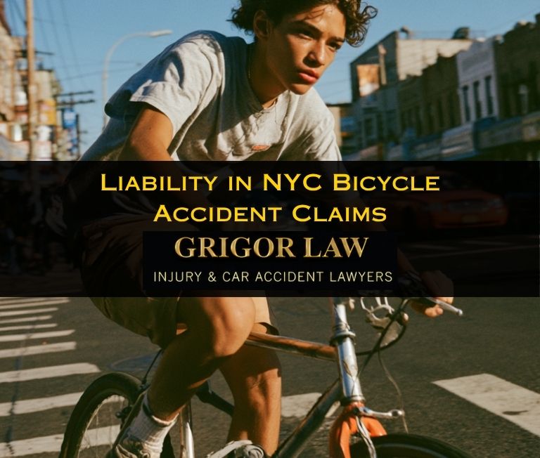 liability in bicycle accident claims in new york city liability in bicycle accident claims in new york city