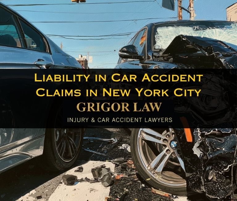 liability in car accident claims in new york city