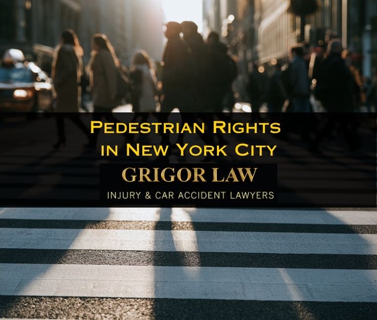 pedestrian rights in new york city