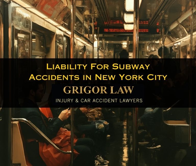 subway accident liaiblity in new york city